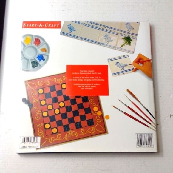 Decorative Painting a Start-a-Craft Hardcover Book by Sally Richmond - Picture 2 of 5